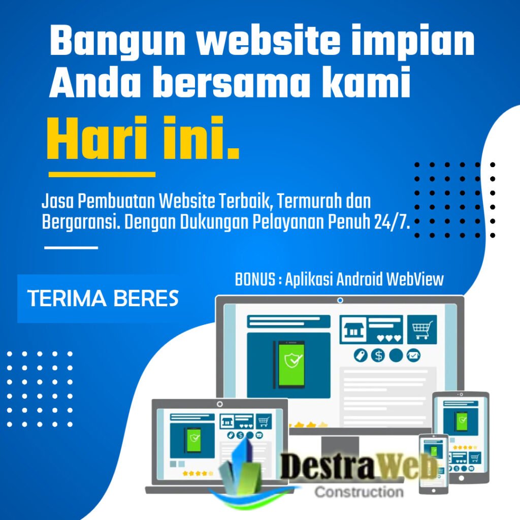 LAYANAN BANGUN WEBSITE IMPIAN ANDA BERSAMA KAMI 1 1